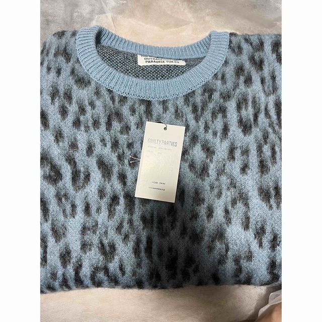 WACKO MARIA(ワコマリア)のWACKOMARIA LEOPARDMOHAIR SWEATER Ｌ メンズのトップス(ニット/セーター)の商品写真