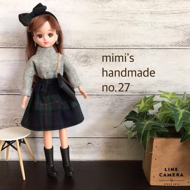 リカちゃん ブライス 服 ハンドメイド no.27