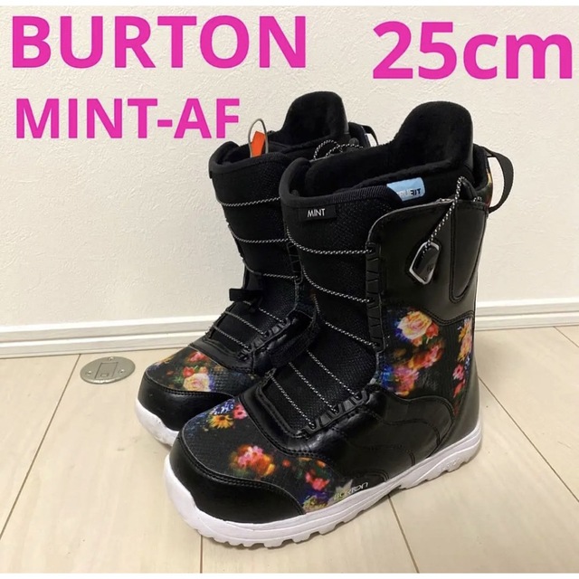 【25cm 】BURTON MINT-AF レディース スノーボードブーツ スポーツ/アウトドア スノーボード