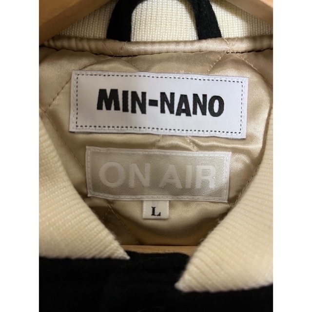 minnano on air Varsity Jacket min-nano - www.sorbillomenu.com