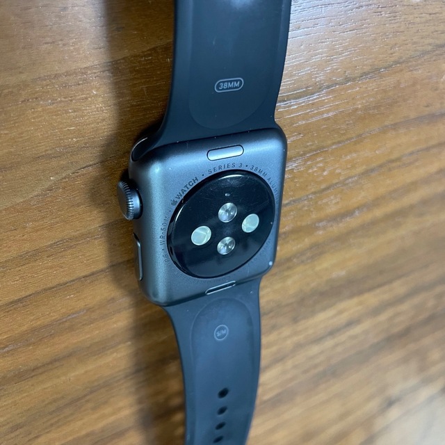 Apple Watch(アップルウォッチ)の【純正】Applewatch series3 38mm GPSモデル スマホ/家電/カメラのスマートフォン/携帯電話(その他)の商品写真