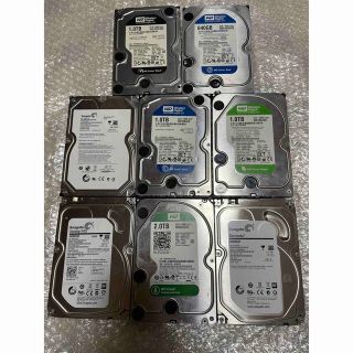 2.5 3.5 インチ HDD 18台セット ジャンク(PCパーツ)