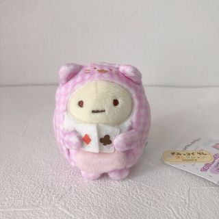 サンエックス(サンエックス)のすみっコぐらし てのりぬいぐるみ たぴおか チェシャねこ タピオカ アリス(キャラクターグッズ)