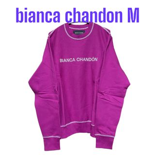 Bianca Chandon ビアンカシャンドン　ロゴ刺繍スウェット　M