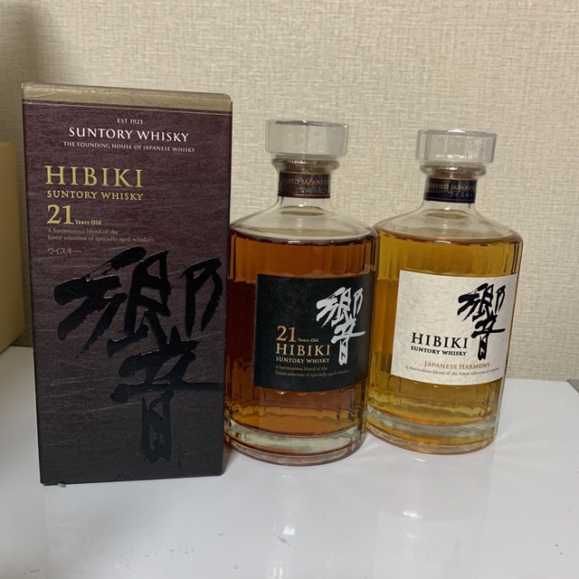 響21年　響JH  2本セット 食品/飲料/酒の酒(ウイスキー)の商品写真