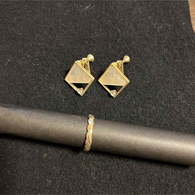 値下げしました^^イヤリング・リング | フリマアプリ ラクマ