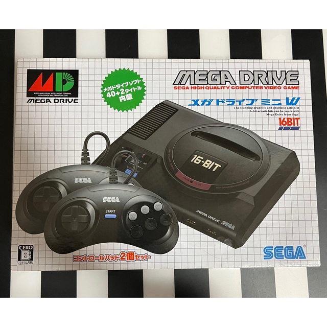 SEGA - SEGA メガドライブ ミニW ☆新品・未使用☆の+giftsmate.net