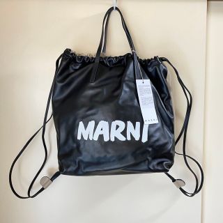 マルニ(Marni)の【MARNI】マルニ GUSSET ガゼット バックパック レザー(新品)(リュック/バックパック)