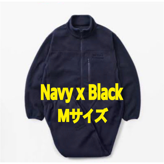 1LDK SELECT - スタイリスト私物 ennoy City Fleece NAVY× BLACK Mの通販 by くめっし's