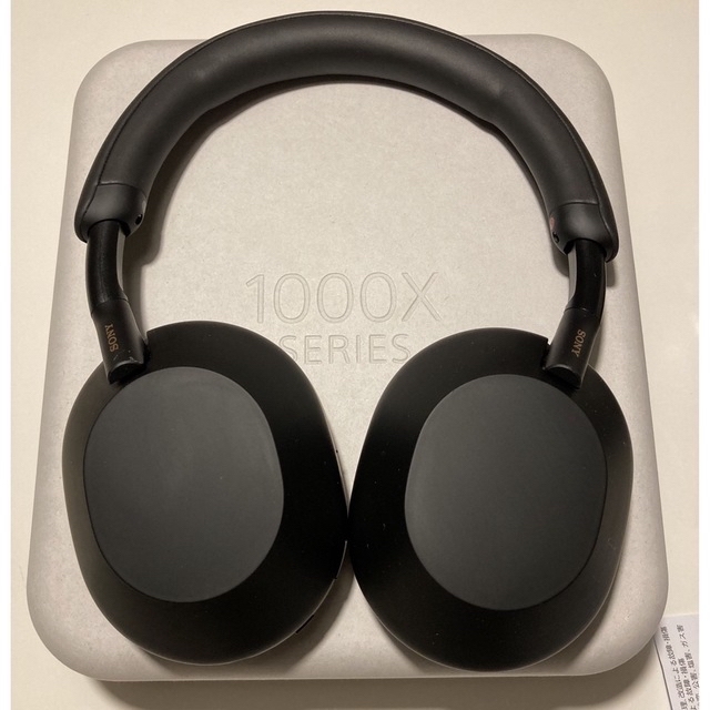 SONY WH-1000XM5 BLACK【ワイド保証付】-