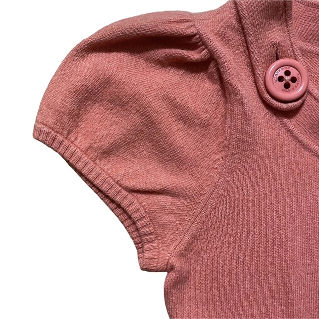 BURBERRY(バーバリー)の美品✨カシミヤ✨BURBERRY LONDON ニット 半袖 ピンク レディースのトップス(ニット/セーター)の商品写真