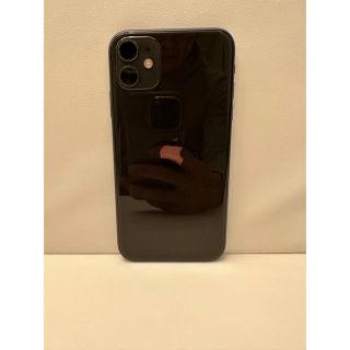 カルティエ(Cartier)の【美品】iPhone 11 ブラック 64 GB SIMフリー(長財布)