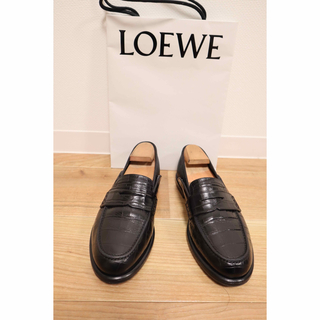ロエベ(LOEWE)のLOEWE 41 ローファー　クロコ　ニット　シャツ　コート　フィッシャーマン(ドレス/ビジネス)