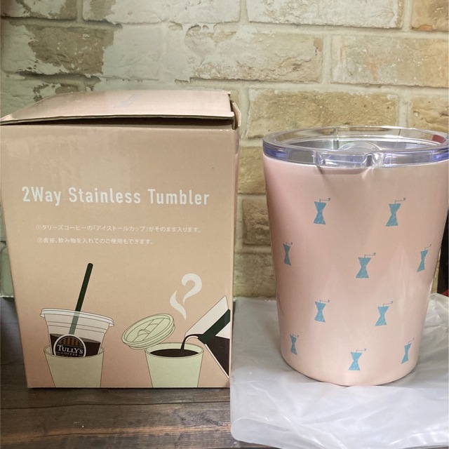 TULLY'S COFFEE(タリーズコーヒー)の【新品・未使用】タリーズ ステンレス タンブラー インテリア/住まい/日用品のキッチン/食器(タンブラー)の商品写真