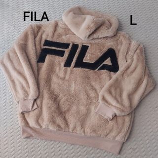 フィラ(FILA)のパンちゃん様専用☆新品フィラ　フェイクファー　ブルゾン　パーカー　ジャンパー　L(毛皮/ファーコート)