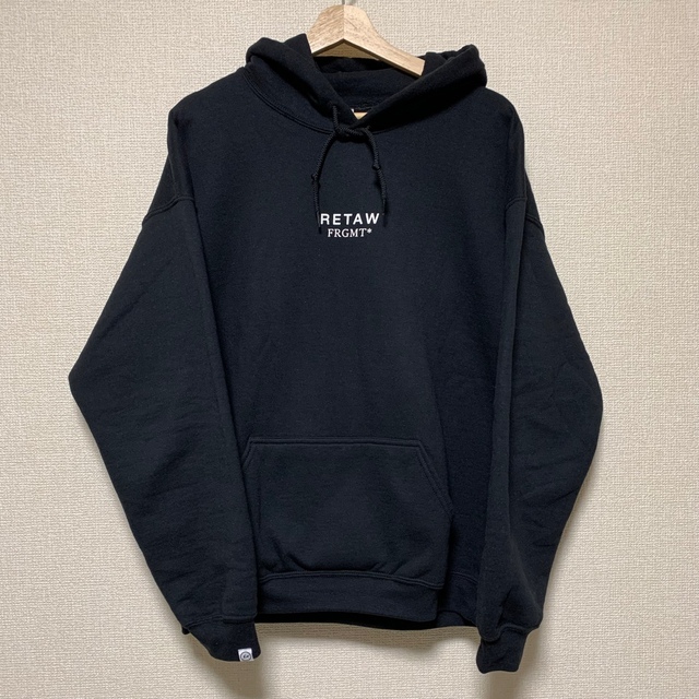 XL navy retaW×fragment FRGMT hoodie