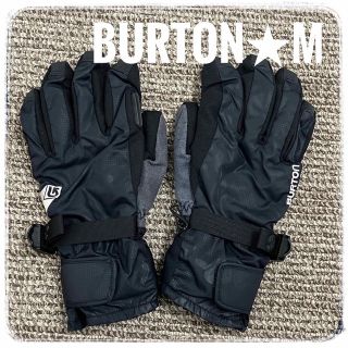 バートン(BURTON)の難あり★BURTON★グローブ★ブラック★スノーボード★メンズ★M(アクセサリー)