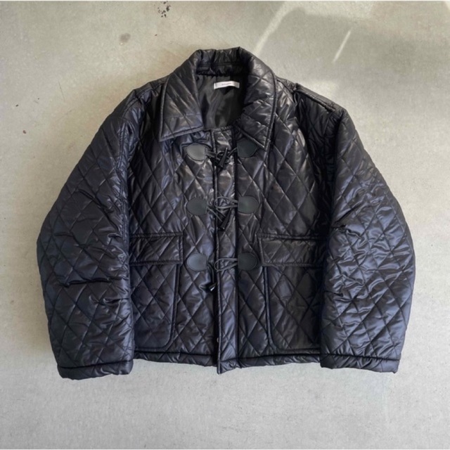 メンズsullen 購入 design quilting black jacket