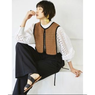 トゥデイフル(TODAYFUL)のtodayful パイピングベスト　ベスト　新品　トップス(ベスト/ジレ)