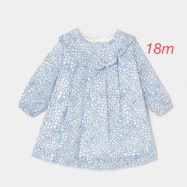 Jacadi(ジャカディ)の☆jacadi☆ MANON  ワンピース　18m キッズ/ベビー/マタニティのベビー服(~85cm)(ワンピース)の商品写真