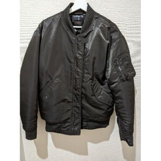 UNIQLO+J ma-1ジャケット 黒 サイズS