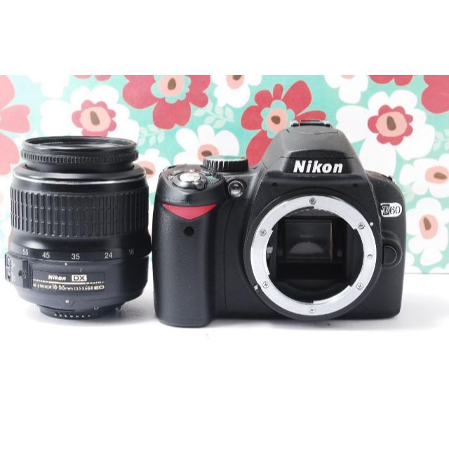 ❤️初心者お勧め❤Nikon Ｄ60❤️小さい軽るい簡単綺麗❤届いてすぐ使える❤