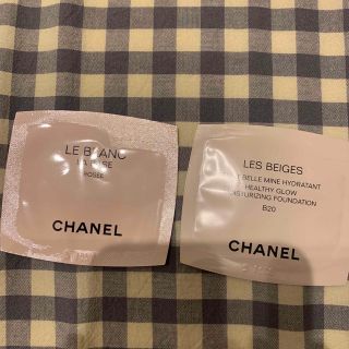 シャネル(CHANEL)のシャネル　メークアップ　ベース+ファンデーション　サンプル(サンプル/トライアルキット)