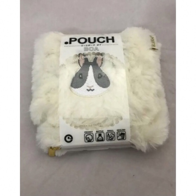 .POUCH(ドットポーチ)の.POUCH BOA  うさぎ　未使用 レディースのファッション小物(ポーチ)の商品写真