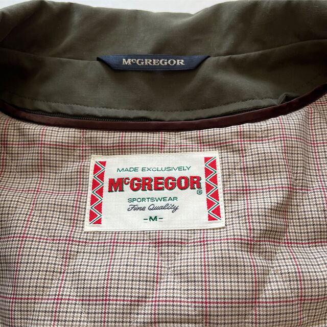 McGREGOR(マックレガー)の【美品】McGREGOR マックレガー　カーキ　ブルゾン　M ライナー付 メンズのジャケット/アウター(ブルゾン)の商品写真