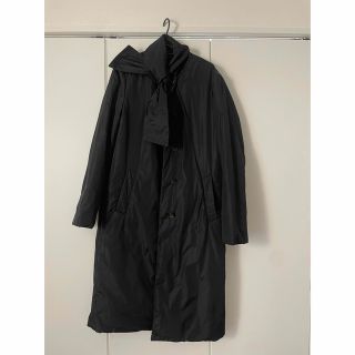 PRADA プラダ APD1 86421 トレンチコート ロングコート ネイビー ベルト付き