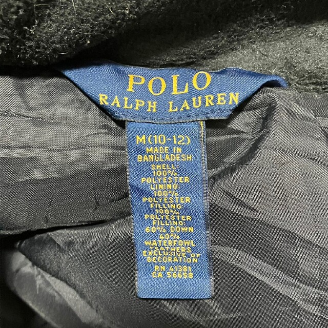 Ralph Lauren(ラルフローレン)の【Ralph Lauren】10-12 ロゴ刺繍 ダウンジャケット A-150 キッズ/ベビー/マタニティのキッズ服男の子用(90cm~)(ジャケット/上着)の商品写真