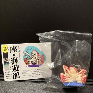 カイヨウドウ(海洋堂)の新品★海遊館★ガチャ★座・海遊館★フィギュアストラップ★タカアシガニ(キャラクターグッズ)