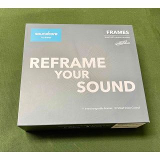 アンカー(Anker)のほぼ新品 Anker Soundcore Frames Cafeオーディオグラス(ヘッドフォン/イヤフォン)