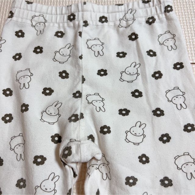 ち＊様 購入専用 レギンス＆ボーダーロンT 90cm キッズ/ベビー/マタニティのキッズ服女の子用(90cm~)(パンツ/スパッツ)の商品写真