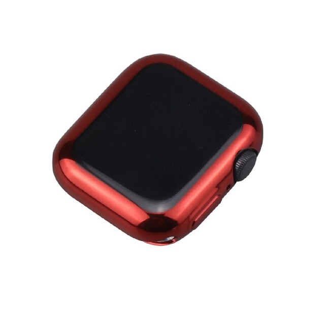 ★セール★ Apple Watch 40mm 表面側面カバー レッド 赤 スマホ/家電/カメラのスマホアクセサリー(モバイルケース/カバー)の商品写真