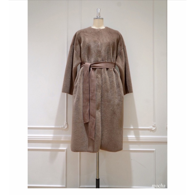 Her lip to - Herlipto Faux Fur Reversible Coat モカ Sの通販 by さすまた's shop