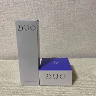 デュオ(DUO)のDUO デュオ　洗顔料・クレンジング【ブルー】★2点セット(クレンジング/メイク落とし)