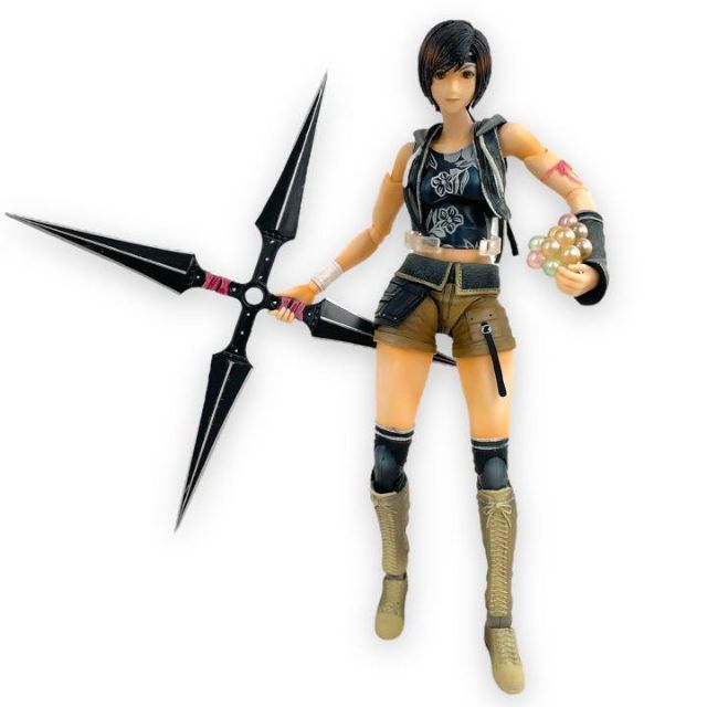 プレイアーツ改 FF7 ユフィ フィギュア AC アドベントチルドレン 美女