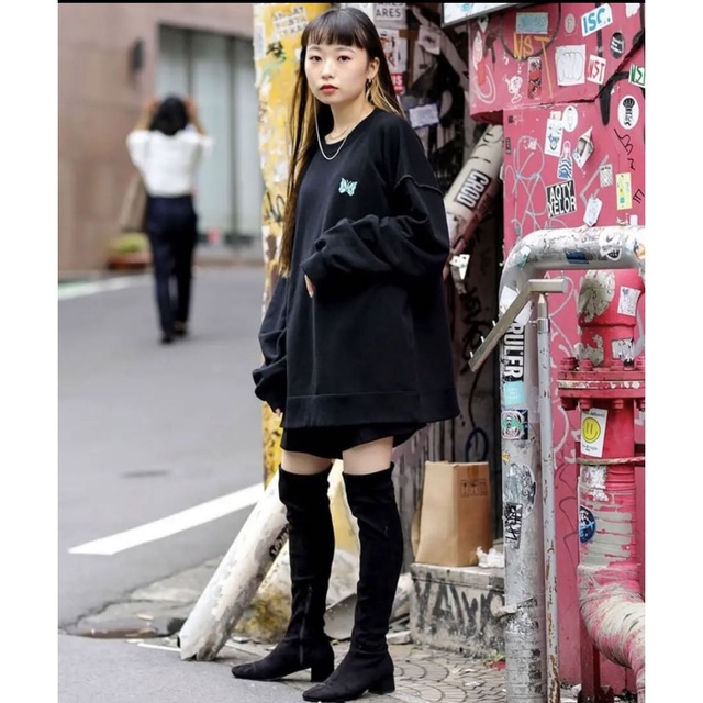 Needles - needles papillon sweat studious別注 の通販 by なるさん's