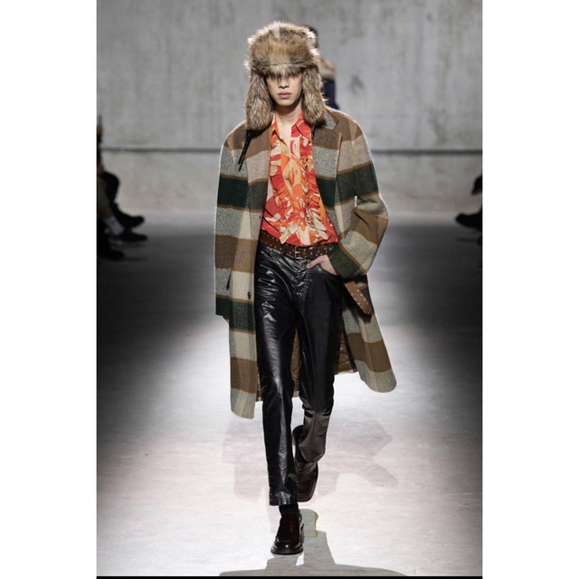 名入れ無料】 van dries - NOTEN VAN DRIES noten チェックコート 20