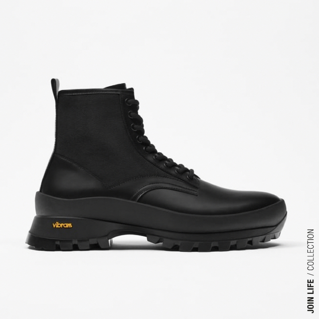 vibram - 【大幅お値下げ中!】ZARA 新品未使用 VIBRAM レザー vibram - 【大幅お値下げ中!】ZARA 新品未使用 VIBRAM レザー