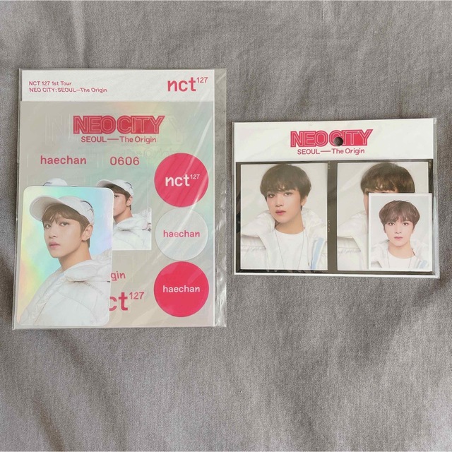 NCT127 NEO CITY ヘチャン デコステッカー フィルム 2つセット