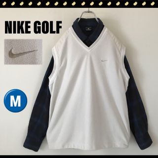 ナイキ(NIKE)のNIKE GOLF★マイクロフリースベスト★ラインリブ★ナイキ ゴルフ(ベスト)