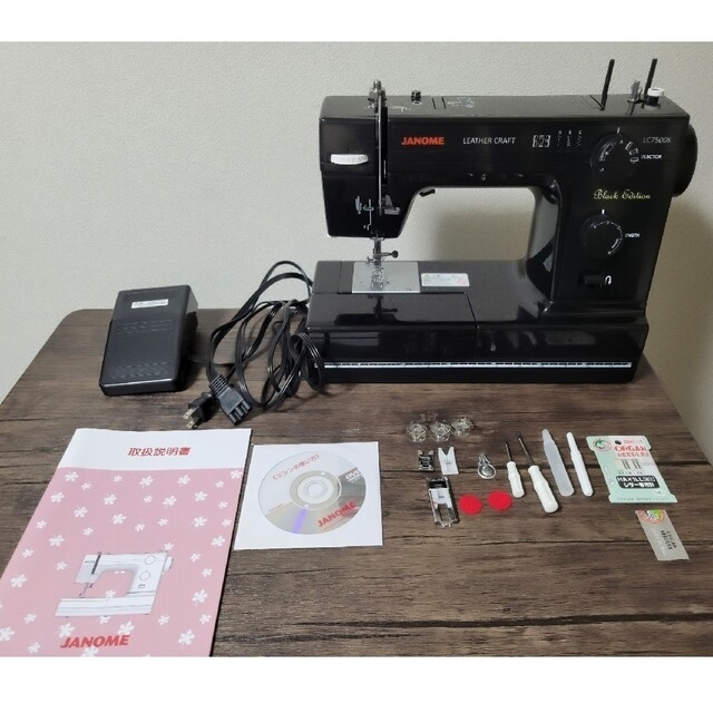 JANOME クラフトミシン LC7500Kの通販 by まめこてつ's shop｜ラクマ