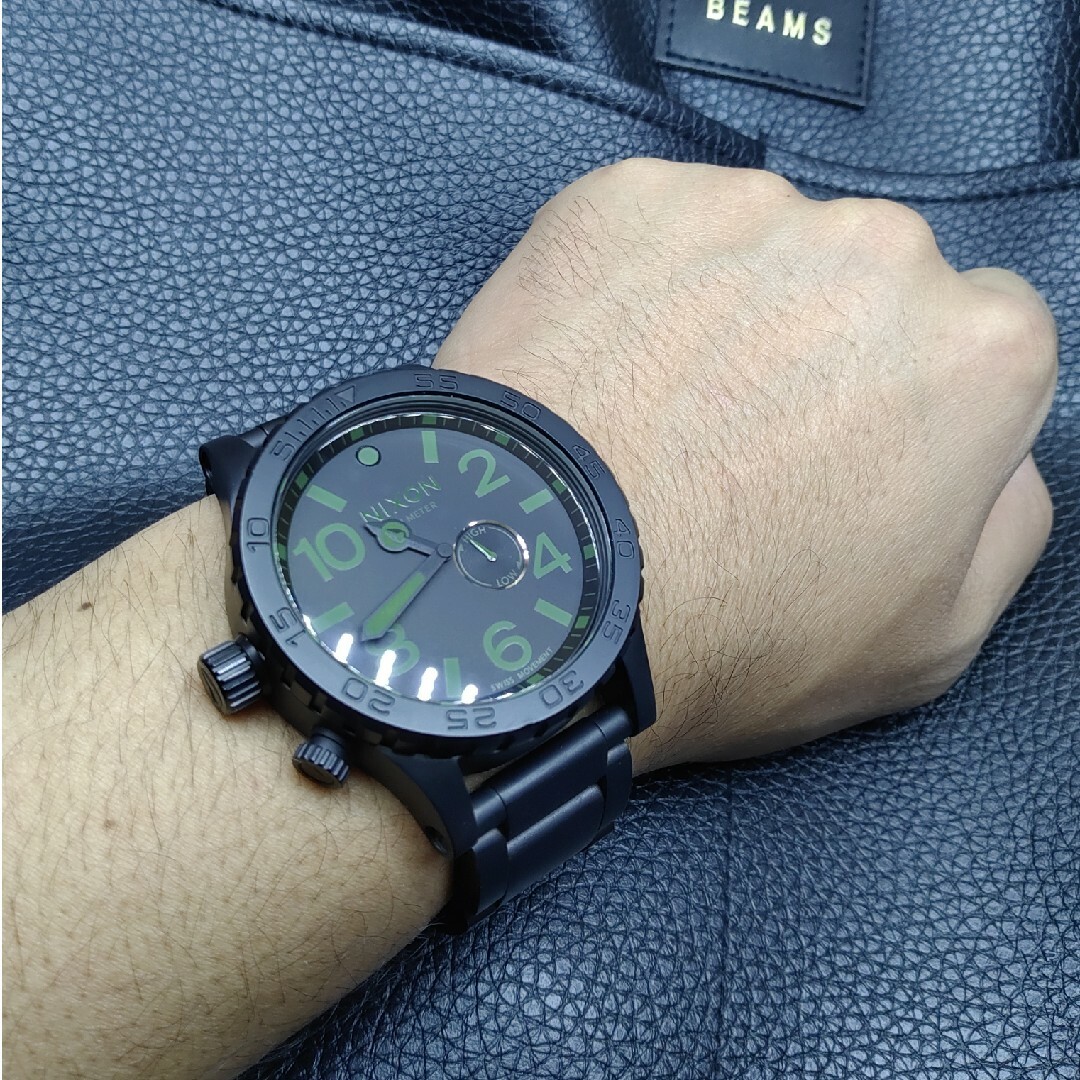 NIXON - 【新品電池】時計 NIXON ニクソン 51-30 マッドブラック