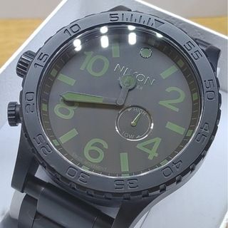 ニクソン(NIXON)の【新品電池】時計 NIXON ニクソン 51-30 マッドブラック(腕時計(アナログ))