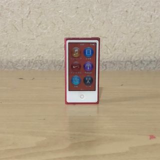 アップル(Apple)のiPod nano iPod nano 第7世代 本体 16GB レッド (ポータブルプレーヤー)