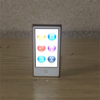 アイポッド(iPod)のiPod nano第7世代ブルー16GB(ポータブルプレーヤー)