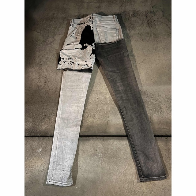 Rick Owens - Rick Owens 20ss Tyrone collage デニムの通販 by Rick Owens - Rick Owens 20ss Tyrone collage デニムの通販 by