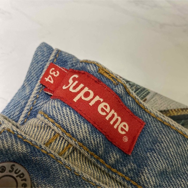 supreme daido moriyama デニムパンツ 奇抜 デザインパンツ